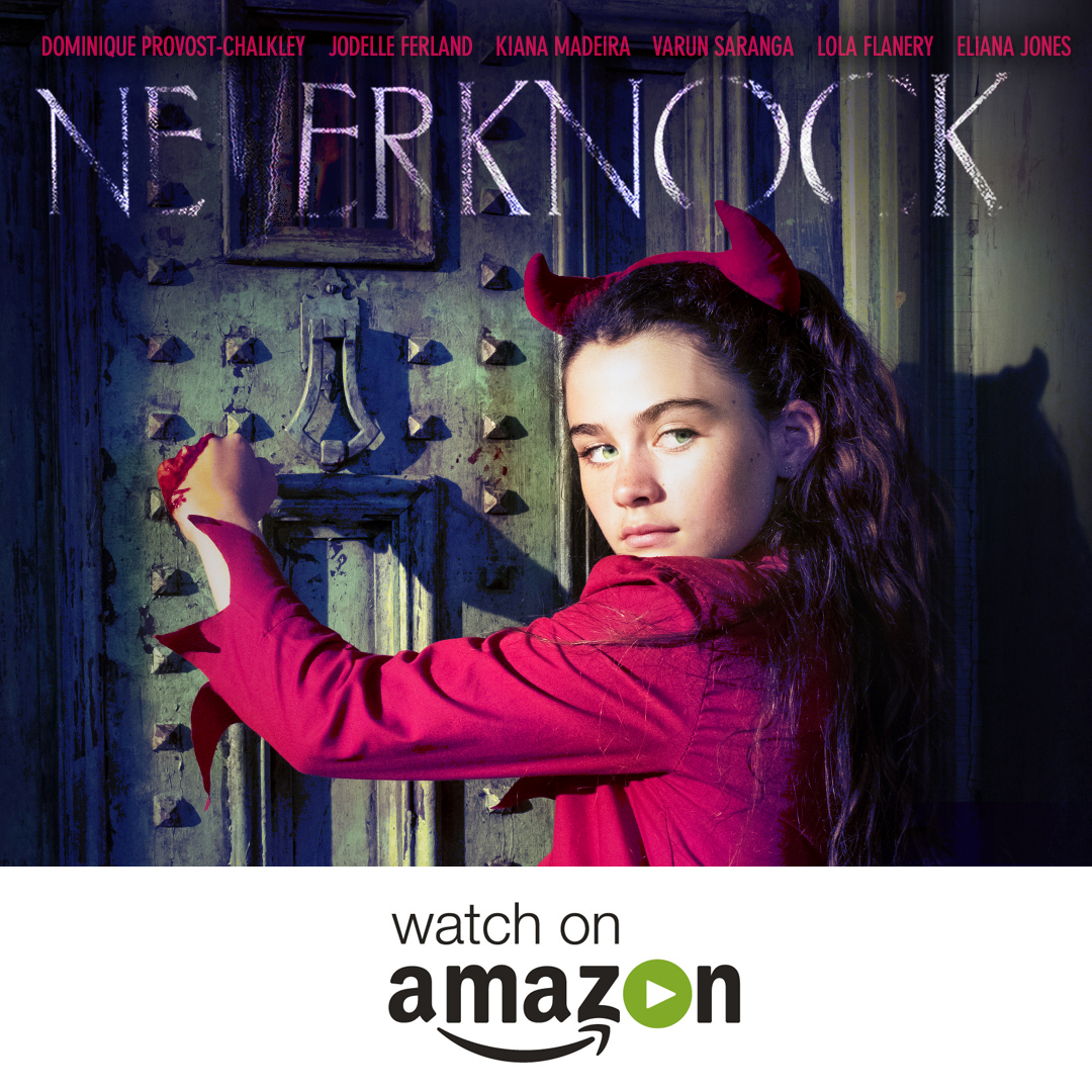 NEVERKNOCK Watch now on Amazon Video and Apple TV
